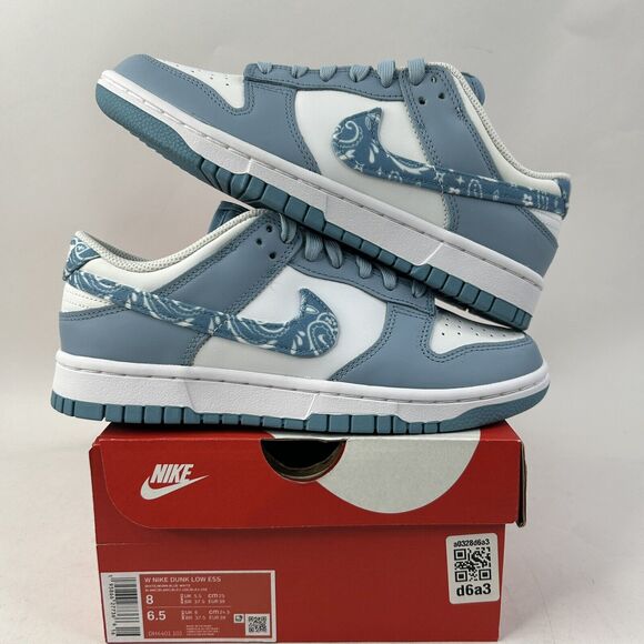Nike Shoes - Nike Shoes Dunk Low ESS WMNS "Paisley Pack Worn Blue" 2024